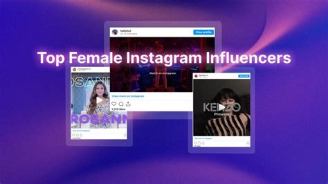 influencergirls forum|Meet the 24 Top Female Instagram Influencers: Hot Accounts to .